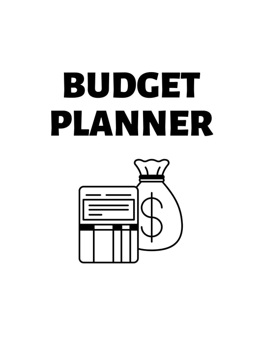 BUDGET PLANNER, HIGH QUALITY TEMPLATES, EDITABLE IN CANVA, PRINTABILE, PDF